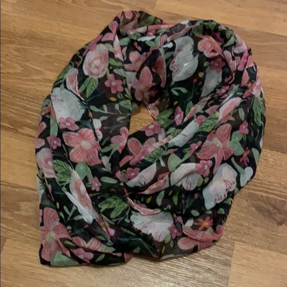 Floral Infinity Scarf
